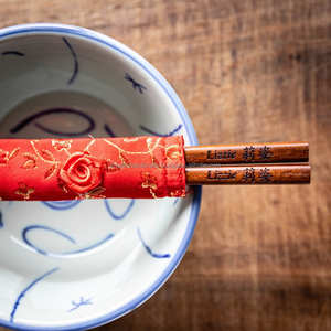 Palillos de madera ecológicos para uso alimentario | Pulido, acabado a mano, fuerte y elegante para comidas diarias o regalos - Product Image 2