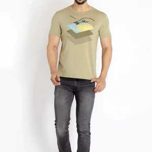 T-shirt de sport pour homme 100% polyester, léger, haute qualité, nouvelle mode 2026, pour activités de plein air et course à pied, coupe épaules tombantes - Product Image 4