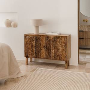 Buffet en bois de manguier Vandana Grand Optima 105x35 cm - Product Image 1