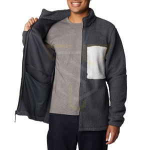 Chaqueta de Invierno de Forro Polar Sherpa para Hombre, Nuevo Diseño, Más Vendida, MOQ Bajo, Ligera - Product Image 5