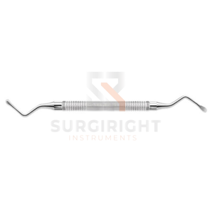 Cureta dental quirúrgica manual dentada de clase I de acero inoxidable con certificación CE ISO de Blush Surgical - Product Image 1