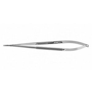 Vital JACOBSON Needle Holder Straight Jaw Smooth <b>Tungsten</b> Carbide Inserts Round Lock Overall 8-3/4in 22.2cm ZETOMEDPRO - Product Image 3