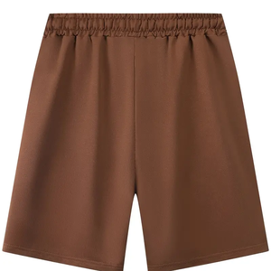 Shorts de sport amples pour hommes en coton écologique, anti-plis, séchage rapide, taille mi-haute, pour la gym, l'exercice et la musculation, du Vietnam - Product Image 1