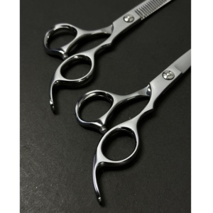 Ergonomic Barber Hair Cutting Scissors Professional Salon <b>Shears</b> Stainless Steel 440C Precision Tool - Product Image 4