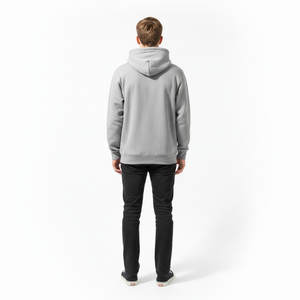 Sudadera con Capucha Unisex de Diseño Personalizado de Fábrica, MOQ Bajo, Estilo Urbano, con Bolsillo y Dobladillo Acanalado, 100% Algodón Felpa, Transpirable, 380g, Ecológica - Product Image 2