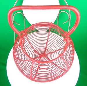 Vintage Inspired <b>Egg</b> Holder <b>Basket</b>, Iron Storage for Farm Fresh <b>Eggs</b> - Product Image 1