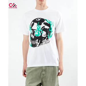 Wholesale Custom DTG Printed Oversized Graphic Streetwear Men's T-<b>Shirts</b> 180 Grams Fabric Weight High Quality Best Seller - Product Image 5
