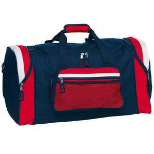 新设计时尚定制标志大健身房旅行包折叠携带可折叠行李袋