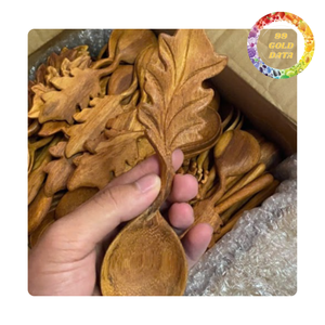 Wooden <b>Spoons</b> for Honey Jam Salt and Sugar <b>Serving</b> with Smooth Handmade Finish - Product Image 4