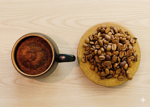 Café moulu pour extraction d'espresso [Meilleure vente] # Mélange Arabica Robusta, rapport optionnel, torréfaction claire, 500g/sac - Product Image 3