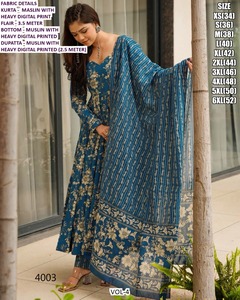 Zohra bandhani maslin anarkali ชุดลูกปัดมรกตยาวถึงพื้นหรูหราสำหรับงานแต่งงาน - Product Image 2