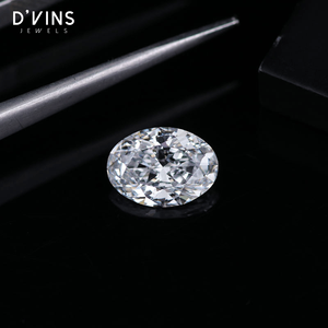 เพชร D'vins Jewels รูปไข่ 2 กะรัต เพชรเลี้ยงในห้องปฏิบัติการ สี D 789456 พร้อมใบรับรอง สำหรับทำเครื่องประดับ - Product Image 2