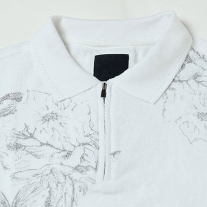 T-shirts Polo Slim Fit en Jersey de Fabricant d'Équipement d'Origine (OEM) – Vente en Gros de T-shirts à Motifs Lettres Tendance - Product Image 3