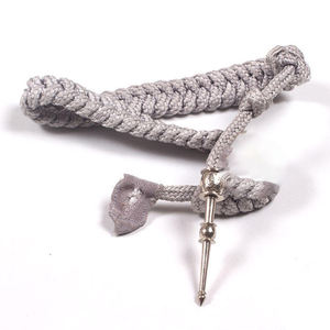 Cordons d'épaule tactiques de luxe torsadés en fil d'argent, accessoires d'uniforme, prix de gros - Product Image 3