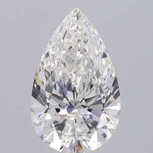 Diamant en vrac certifié IGI de 8,07 carats, taille poire, VVS2, diamant cultivé en laboratoire - Product Image 1