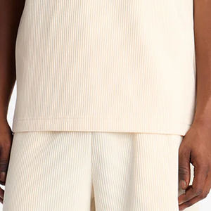 กางเกงขาสั้นผู้ชายคุณภาพสูง เหมาะสำหรับการพักผ่อนที่บ้าน การเคลื่อนไหวกลางแจ้ง และการใช้งานในช่วงวันหยุด / ดีไซน์ทันสมัยพร้อมเชือกผูก - Product Image 2