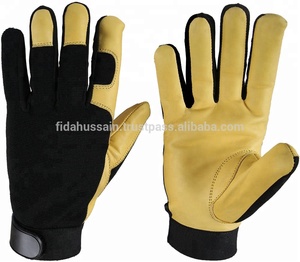 Guantes de mecánico de tendencia al por mayor de la mejor calidad, guantes de cuero de trabajo protegidos más vendidos de Pakistán Arbeitshandschuhe - Product Image 6