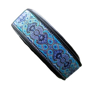 Collier de chien en cuir véritable de qualité supérieure exclusif fait à la main Rivet solide rembourré doux disponible toutes les tailles fabricant en gros - Product Image 1