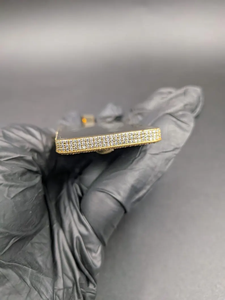 Collar con Colgante de Nombre Personalizado, Estilo HipHop, Joyería Brillante con Diseño de Balanza de la Justicia, Aspecto de Diamante Moissanite, para Amantes de la Moda - Product Image 6