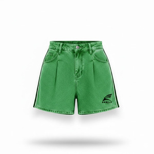 Shorts de sport unis 2025 les plus vendus avec motifs décoratifs et poches – Nouvelle collection de vêtements de sport fabriqués au Pakistan - Product Image 3