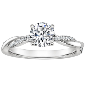 Shiny White Silver <b>Crystal</b> <b>Ring</b> for Women Wedding Engagement Anniversary Gift Jewelry for Ladies - Product Image 2