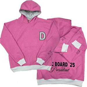 Sudadera con Capucha Personalizada con Puntada Decorativa, Sudadera con Bordado de Puntos, Sudadera Extra Grande de Algodón, Fabricante OEM - Product Image 2