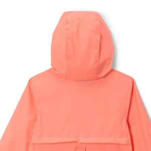 Chaqueta Impermeable con Capucha Color Coral para Mujer, Ropa Casual para Exteriores, Senderismo y Viajes - Product Image 6