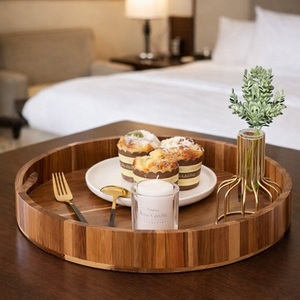 Eco-friendly <b>Bamboo</b> Tray Dinner Tray Eco wood Breakfast Tray Sustainable <b>Bamboo</b> Food Tray Eco wood bar tray - Product Image 2