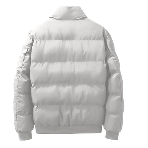 OEM Customised logo Design Standard Thickness Plain Dyed Men Down Jacket Winter Fleece Man Outwear Men's Jacket - Product Image 2