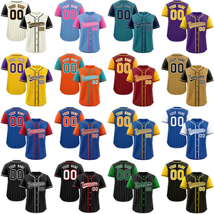 Hot Selling Custom Baseball Uniform <b>Shorts</b> Jerseys Breathable 100% <b>Polyester</b> Heat-Transfer Printing Front Quick Dry Plus Size - Product Image 3