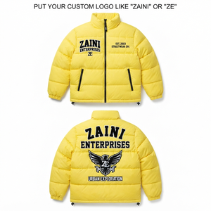 ZAINI Premium 210 GSM Polyester Puffer <b>Jacket</b> Quilted Baffle Hooded Winter Coat <b>Warm</b> Waterproof Windproof Camouflage <b>Men's</b> - Product Image 1
