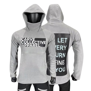 เสื้อฮู้ดสกีฤดูหนาวแบบมีโลโก้สั่งทำพิเศษ - เสื้อแจ็คเก็ตผ้าฟลีซโพลาร์แบบซอฟต์เชลล์ ปิดด้วยซิป กันน้ำ 10,000 มม. กันลม กันรังสียูวี สำหรับเล่นสกี - Product Image 1