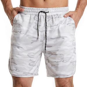 Shorts pour hommes sur mesure, de qualité supérieure, motif uni, décontractés, respirants, séchage rapide, toile 100% polyester, fabriqués au Pakistan - Product Image 1