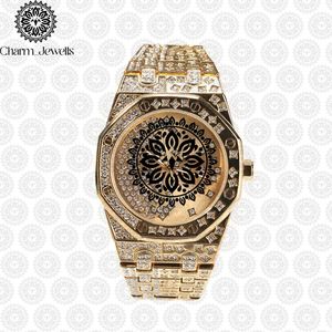 Charm_Jewells Luxury Men's Stainless Steel <b>Watch</b> <b>Case</b> Mechanical Movement Auto Date 40mm Dial 10 Bar Water Resistance Hollow - Product Image 5