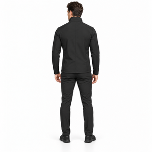 Veste softshell pour homme, tissu 3 couches, imperméable, veste de montagne pour l'extérieur, coupe-vent durable - Product Image 2