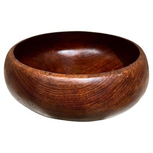 กระถางชามไม้สักมือหันสีน้ำตาลธรรมชาติ - Product Image 2