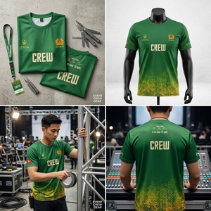 เสื้อโปโลพนักงานงานพิเศษ งานรักษาความปลอดภัย งานอีเว้นท์ รับผลิตแบบ OEM ODM พิมพ์ลายแบบ Sublimation ระบายเหงื่อได้ดี แขนสั้น ใส่ได้ทั้งชายและหญิง - Product Image 6