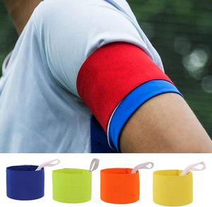 Brazaletes de Capitán de Fútbol Elásticos Reutilizables Personalizados de Alta Calidad al por Mayor, Brazaletes de Entrenamiento de Fútbol de Tela Suave Personalizados - Product Image 5