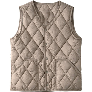 <b>Men</b> Puffer Vest Stylish Sleeveless <b>Jacket</b> <b>Warm</b> Winter Coat Casual Streetwear Padded <b>Men</b> Puffer Vests - Product Image 2