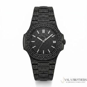 Reloj de Lujo para Hombre con Esfera Cuadrada Negra y Diamantes de Imitación, Joyería Hip Hop, Correa de Cristal de 20mm, Reloj de Alta Gama - Product Image 2