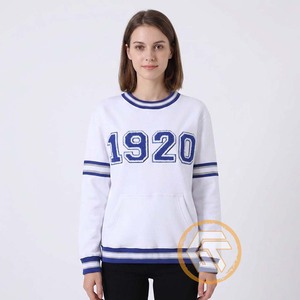 Sweat-shirt en molleton de coton respirant 500g pour femme Greek Treasures Sorority Zeta Phi Beta, hiver/automne - Product Image 3