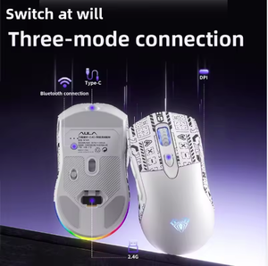 AULA SC525 Wireless Optical Sensor <b>Mouse</b>-Lightweight & Portable Long Lifespan for Computers Business & Gaming - Product Image 3