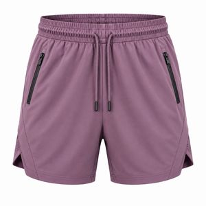 Men's Black Solid Color Canvas Knitted Drawstring Waist Breathable <b>Quick</b> <b>Dry</b> Sporty <b>Shorts</b> with Side Stripe Mid Length - Product Image 2