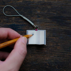 สายรัดหนังสือขนาดเล็ก ทำด้วยมือจากกระดาษวาชิญี่ปุ่น - Product Image 2