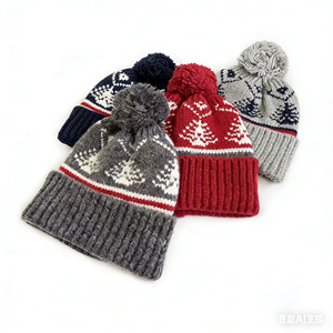 Gorro de Invierno de Alta Calidad para Hombre y Mujer, Color Sólido, Personalizable con Bordado, para Uso en Exteriores - Product Image 2