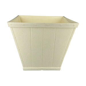 Pot carré de 8 pouces, grand pot en plastique pour plantes, pot à fleurs pour l'intérieur, l'extérieur, la maison, le jardin, le balcon, la pépinière - Product Image 4