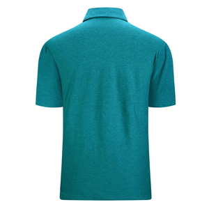 Polo de golf uni pour hommes, T-shirt de sport imprimé rétro, de haute qualité, séchage rapide, avec poche, logo personnalisé, style mode - Product Image 2