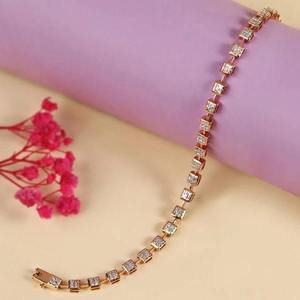 High Shine 925 Sterling Silver Moissanite Diamond <b>Bracelet</b> Fashion Forward Unisex Jewelry for Modern Styling - Product Image 1