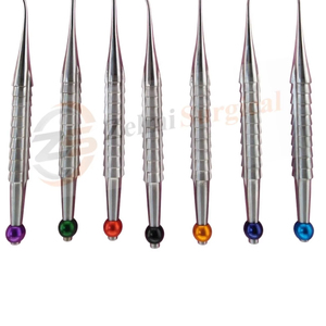 Kit d'élévateurs dentaires luxateurs pour racines, 7 pièces, instruments PDL en acier inoxydable, pour extraction dentaire, certifié CE - Product Image 3