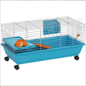 Rolling Bunny Pet Cage <b>Small</b> Animal Guinea Pig Cage - Product Image 2